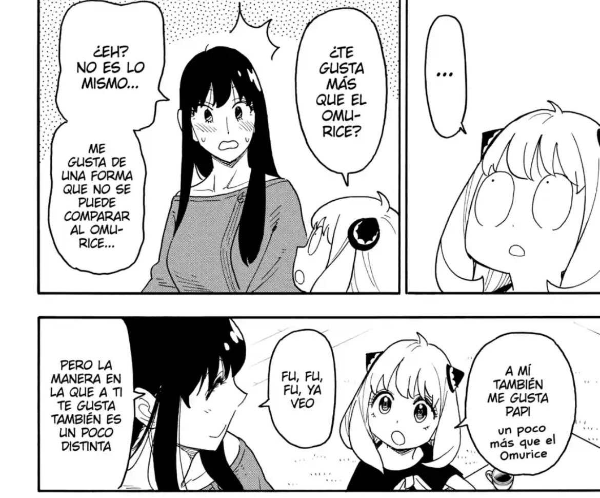 And it makes me very tender that Anya doesn't even know how to define love, it's tender and something she discovers little by little.
