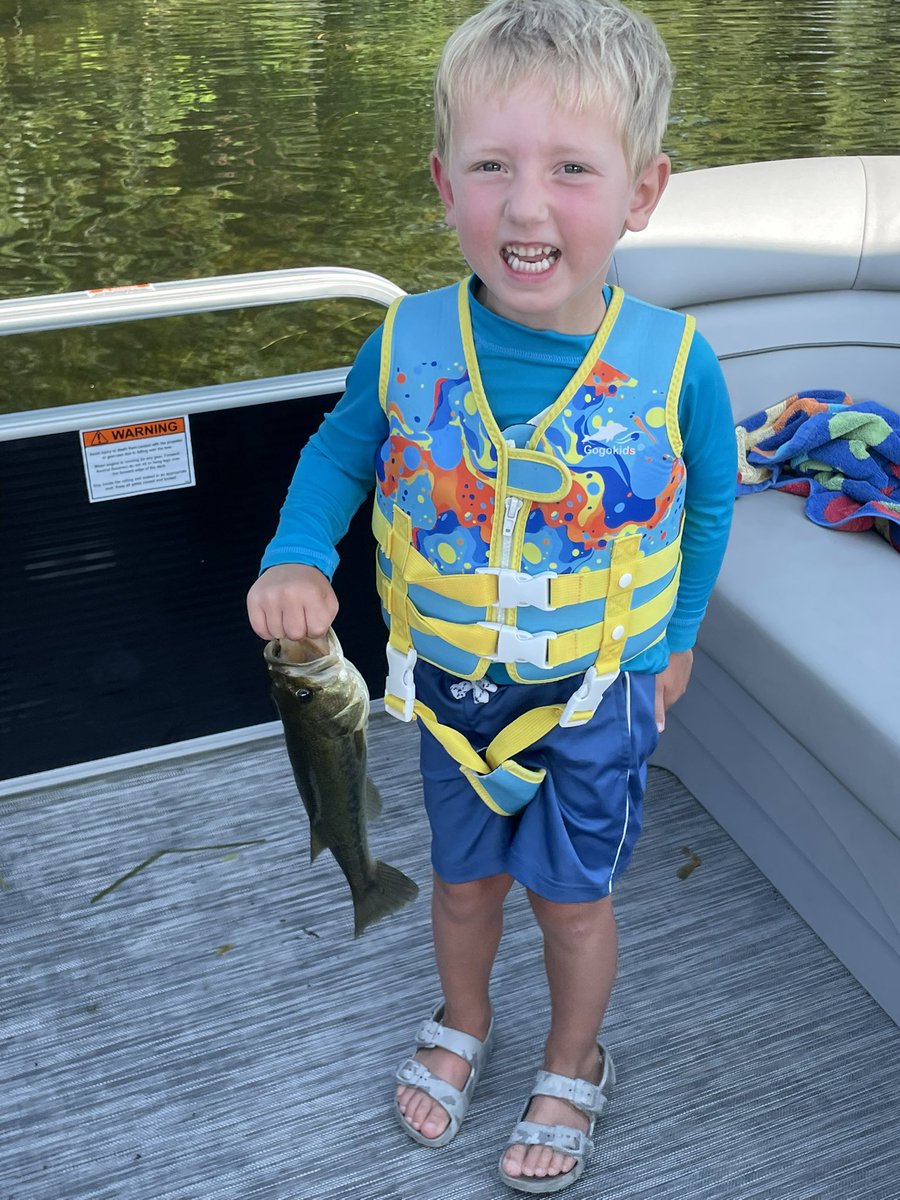 CoachSiwicki's tweet image. Had a memorable summer fishing with my boys! Blake and noah each landed their first bass!
 #FamilyTime #FirstCatch