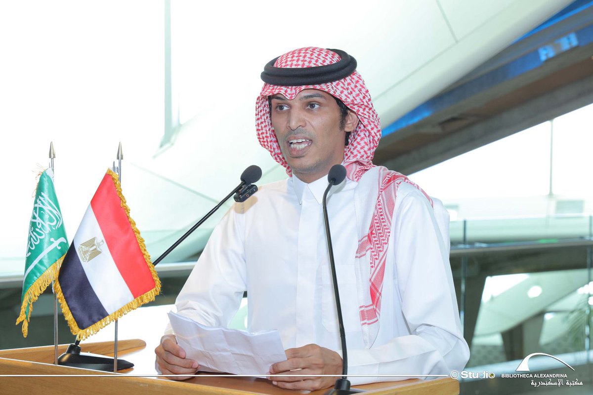 حاتم الحربي 
رئيس جمعية الأدب والأدباء 🎙️

مكتبة الإسكندرية ليست مجرد مكتبة بل ذاكرة أمة وعين يقظة للحضارة. وهذه الاتفاقية ليست حبرًا على ورق بل بداية فصل جديد من التكامل الثقافي
تماشياً مع رؤية خادم الحرمين الشريفين وولي عهده حفظهما الله-التي جعلت الثقافة رافدًا أساسيًا للتنمية.
