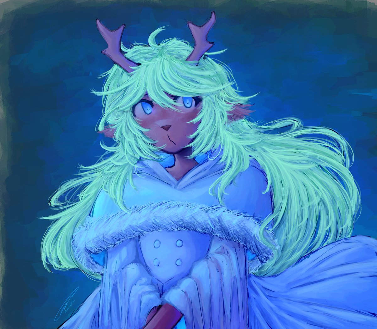 roro_cecropia's tweet image. what the deer ! 
#DELTARUNE