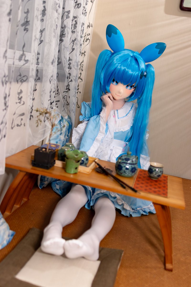 因为小毛孩本体的原因，整个暑假都变不了娃qwq
娃瘾戒断了——
感谢摄影: <a href="/FengZhi_LQ/">风止灬群花落</a>