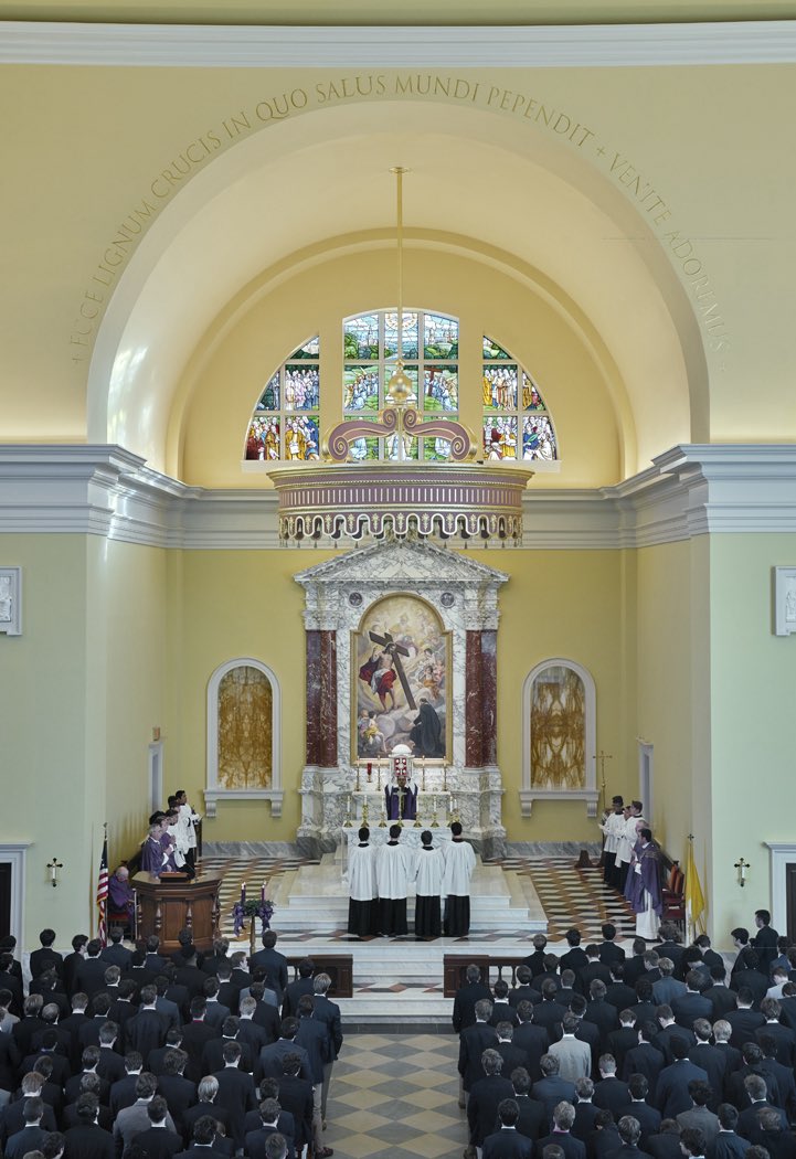 NCMvmt's tweet image. Remember to go to church today.
Photo credit: Chapel of The Holy Cross, Tampa, Florida | Duncan G. Stroik Architect