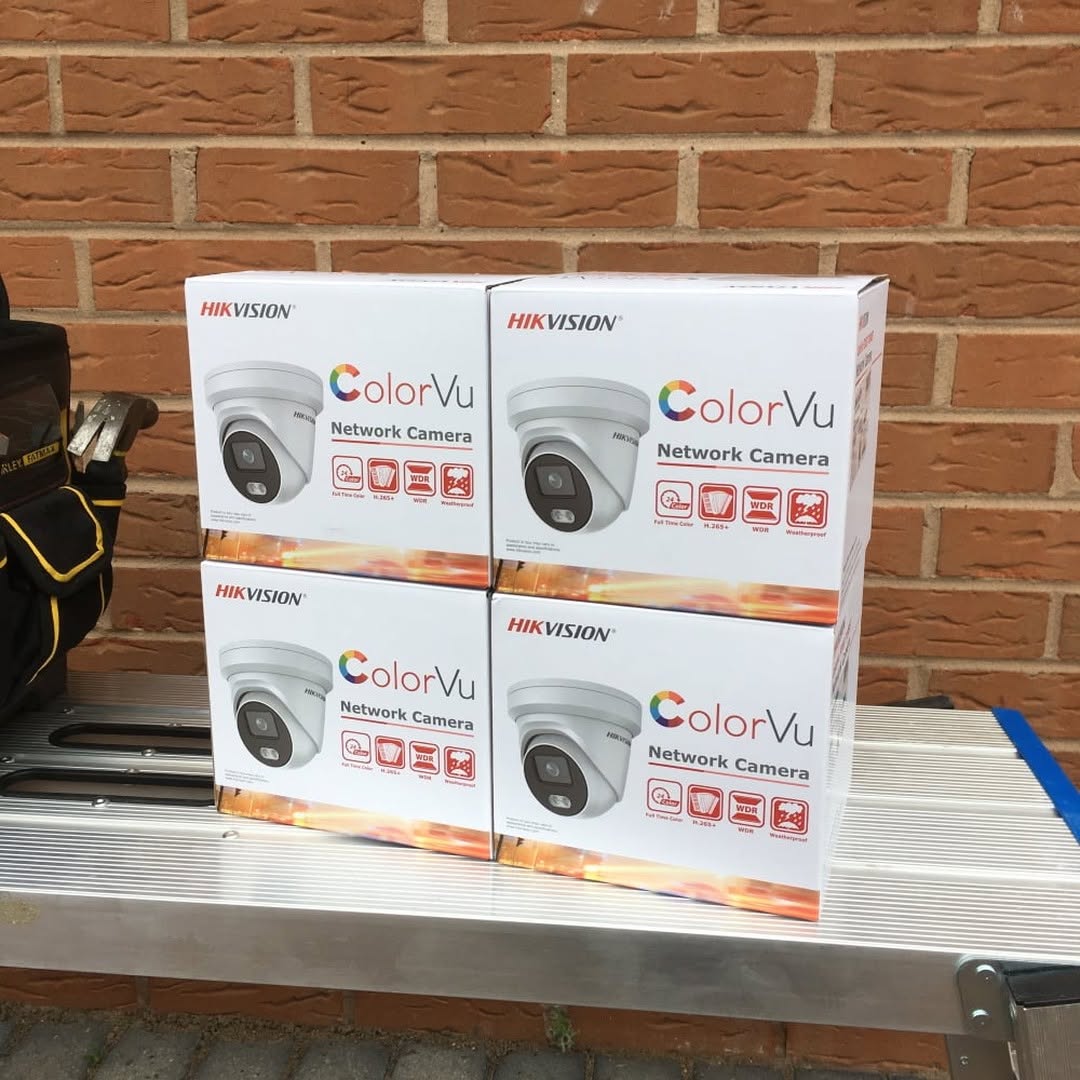 KevinceJuma's tweet image. Ready for a security upgrade! 📦 Just unboxed a fresh batch of Hikvision ColorVu Network Cameras, bringing 24/7 vibrant, full-color surveillance to our next installation. Get ready to see the difference! #Hikvision #ColorVu #NetworkCamera #CCTVSecurity #NewTech #SecurityUpgrade
