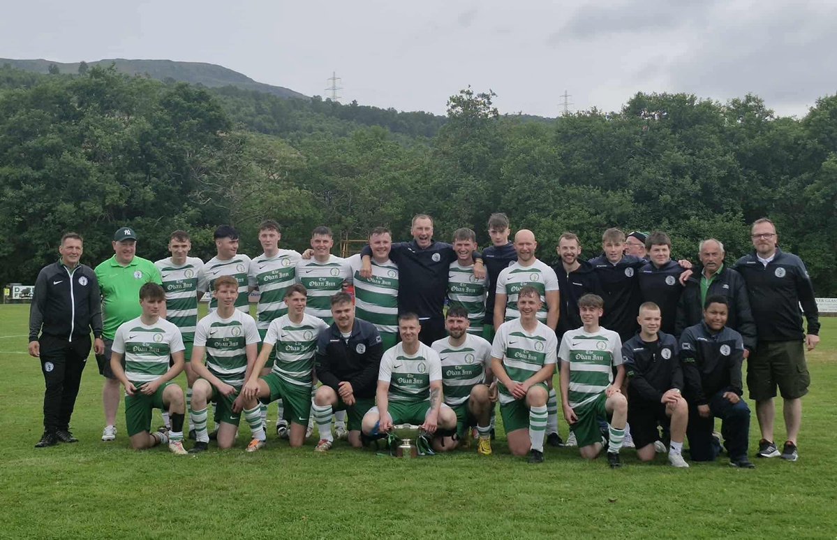 ObanCelticSc's tweet image. 🟢⚪️CHIEFTAINS CUP WINNERS 2025.🟢⚪️
The club would like to thank all members and supporters who travelled to support the team and celebrate winning the cup along with the many other messages of support and well wishes.
Many thanks to the @camanachd Association and especially…