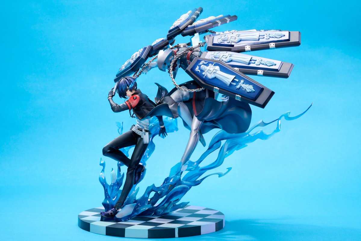 ILP0000's tweet image. 🔷ペルソナ3 リロード　主人公
WF2025夏にて展示・販売致します
ブース番号：4-02-01
価格：50000 円
※未塗装未組立のガレージキットです
企画・制作@bubutata_takato 
原型：自分
彩色：秋呗叔岳様（@qiubeishuyue）
摄影：StevieJ（@Tohka04103）

#WF2025S  #P3R #ペルソナ3リロード