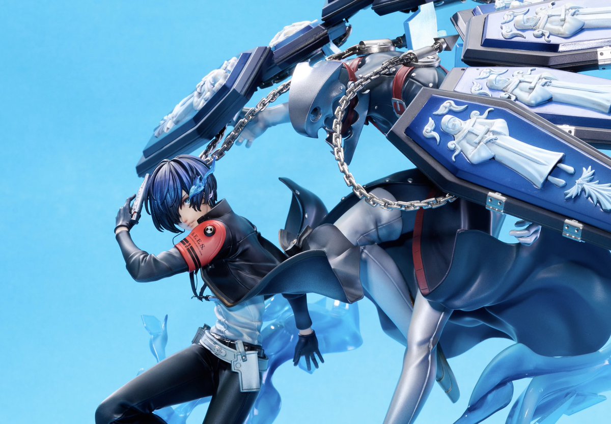 ILP0000's tweet image. 🔷ペルソナ3 リロード　主人公
WF2025夏にて展示・販売致します
ブース番号：4-02-01
価格：50000 円
※未塗装未組立のガレージキットです
企画・制作@bubutata_takato 
原型：自分
彩色：秋呗叔岳様（@qiubeishuyue）
摄影：StevieJ（@Tohka04103）

#WF2025S  #P3R #ペルソナ3リロード