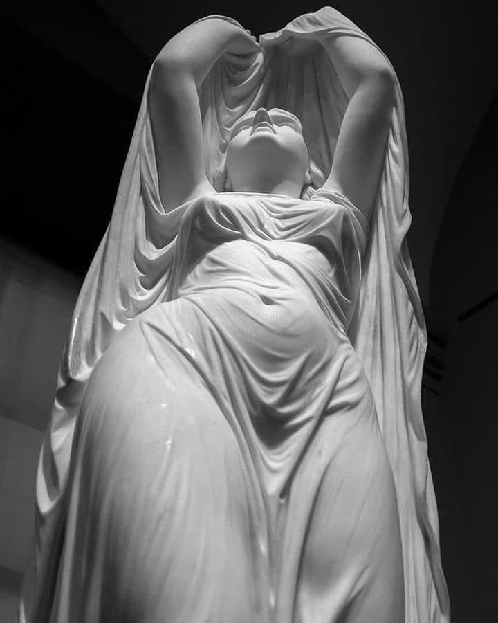 pmamtraveller's tweet image. Chauncey Bradley Ives - Undine Rising from the Fountain