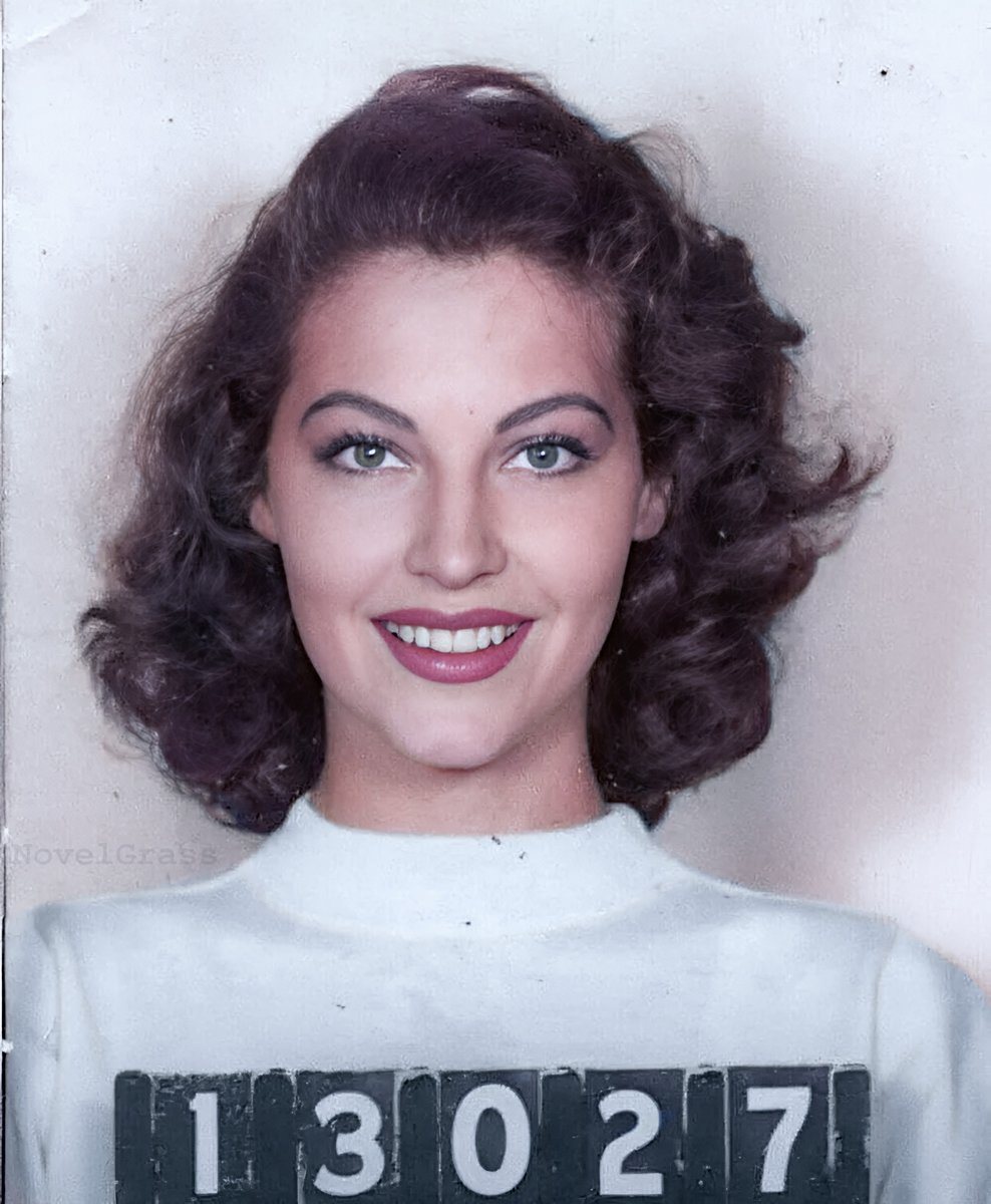 HirookaRicardo's tweet image. Ava Gardner’s MGM Employment Portrait — 1941