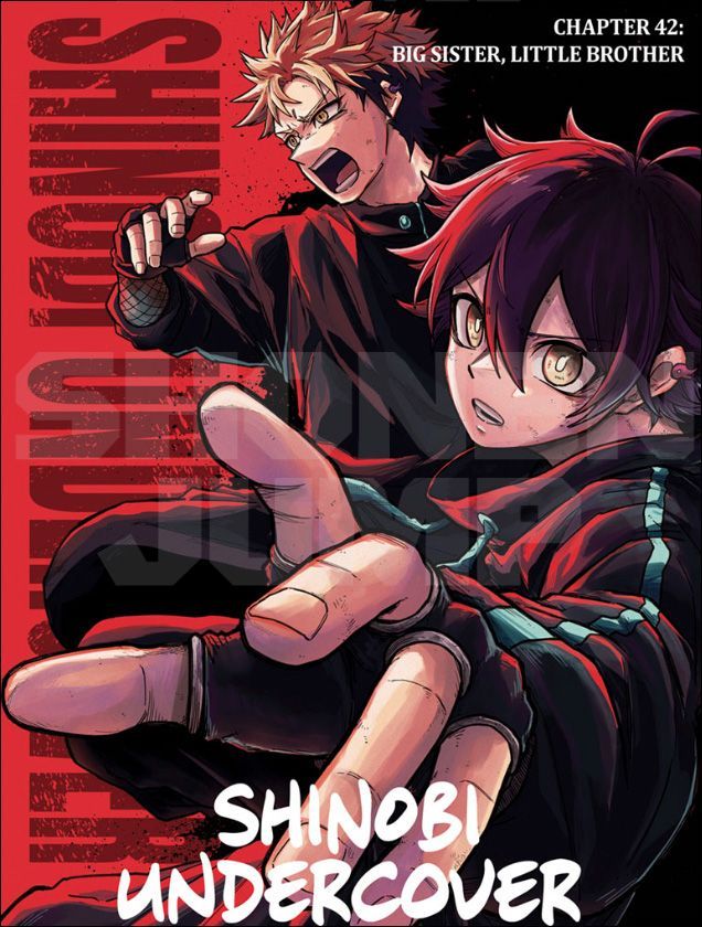 shonenjump's tweet image. Even ninja have a tough time standing up to their big sisters.
Read Shinobi Undercover, Ch. 42 in Shonen Jump for free! buff.ly/TigrHvH