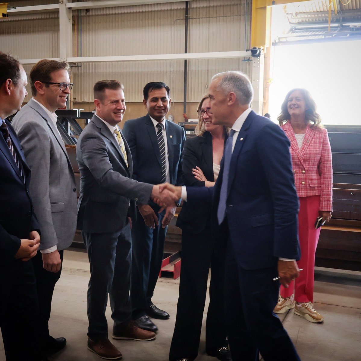 JohnPaulDanko's tweet image. Steel anchors the #HamOnt industrial sector & is critical to our economy 🇨🇦
While US tariff negotiations continue, PM @MarkJCarney announced further action to strengthen global free-trade partnerships, restrict steel imports from non free-trade countries & build domestic demand.