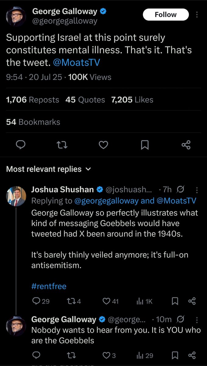 "you're goebbels!"

"no, actually YOU are goebbels!"

Jesus christ can this kind of retarded boomerism die already