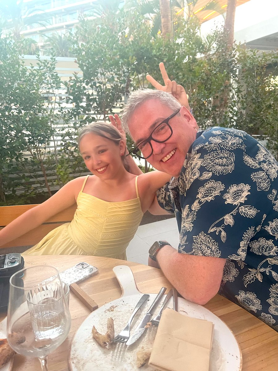 Like father, like daughter!