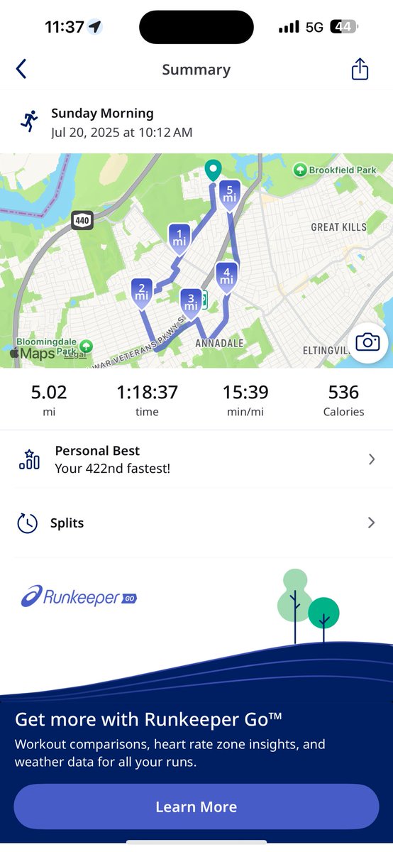 RobbyGD's tweet image. 5 Miles