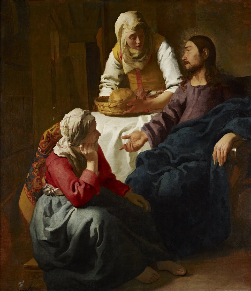 JamesMartinSJ's tweet image. For Martha, openness, honesty and intimacy lead to an even closer relationship with Jesus. It’s the same in our spiritual lives. A meditation on today's beautiful Gospel: outreach.faith/2025/07/let-ma…