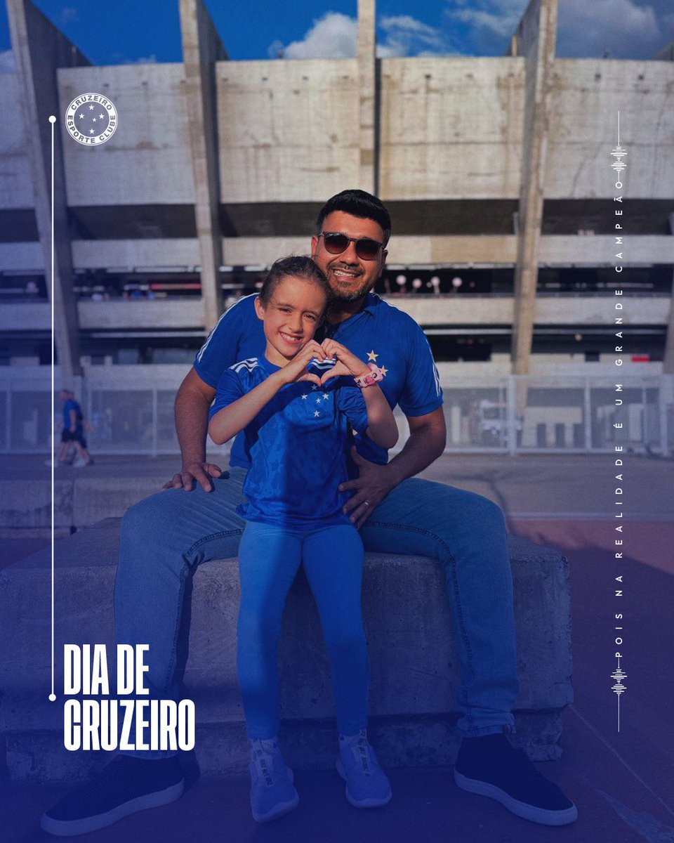 Partiu Mineirão porque hoje é #DiaDeCruzeiro e nada mais interessa! 🦊💙