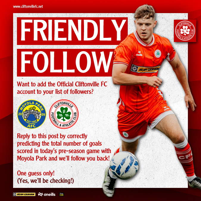 Cliftonville FC tweet media
