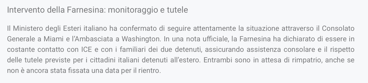 vitalbaa's tweet image. Le politiche di Trump per il contrasto all'immigrazione irregolare sono lodate dal nostro governo fino a quando nelle "reti" del presidente americano, ad Alligator Alcatraz, non finiscono due italiani irregolarmente presenti in USA. E allora servono monitoraggio e tutele.
Come…