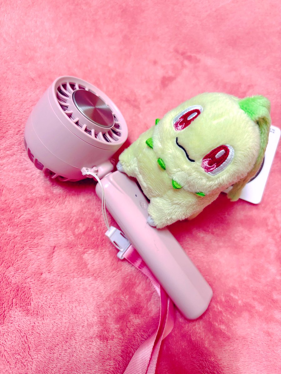 Chicojealousist's tweet image. この扇風機を使って、たこ焼き冷やすチコ