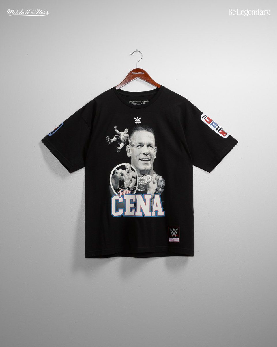 mitchell_ness's tweet image. In Case You Forgot or Fell Off… 👋
Halfway through his retirement campaign, we are unveiling yet another drop dedicated to the Champ himself.
The second drop of our @JohnCena Farewell Tour Collection is now live at mitchellandness.com