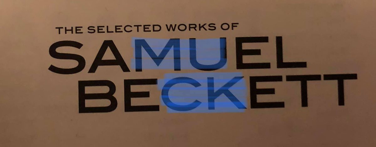 MatLeeKnowles's tweet image. "But it’s a change of muck. And if all muck is the same muck that doesn’t matter, it’s good to have a change of muck, to move from one heap to another a little further on, from time to time, fluttering you might say, like a butterfly, as if you were ephemeral."
- Molloy