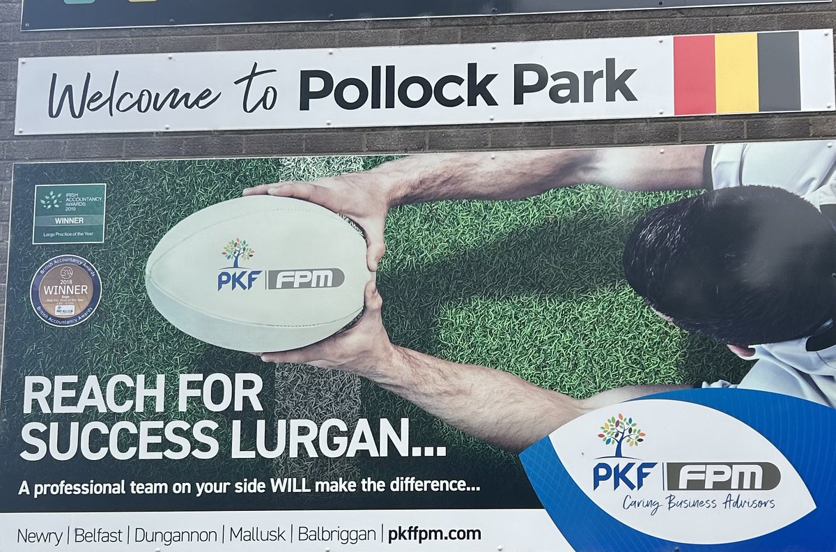BeattieDoug's tweet image. Great to watch the British and Irish Lions beat Australia yesterday in Pollock Park - home of Lurgan Rugby.