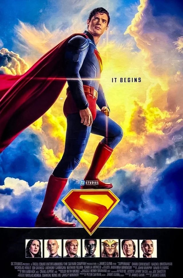 XDarthThunderX's tweet image. So I finally got to see #Superman this weekend and I absolutely loved it. A true comicbook movie with tons of heart in it. David Corenswet is Superman. James Gunn cooked and I will definitely go for a second viewing.