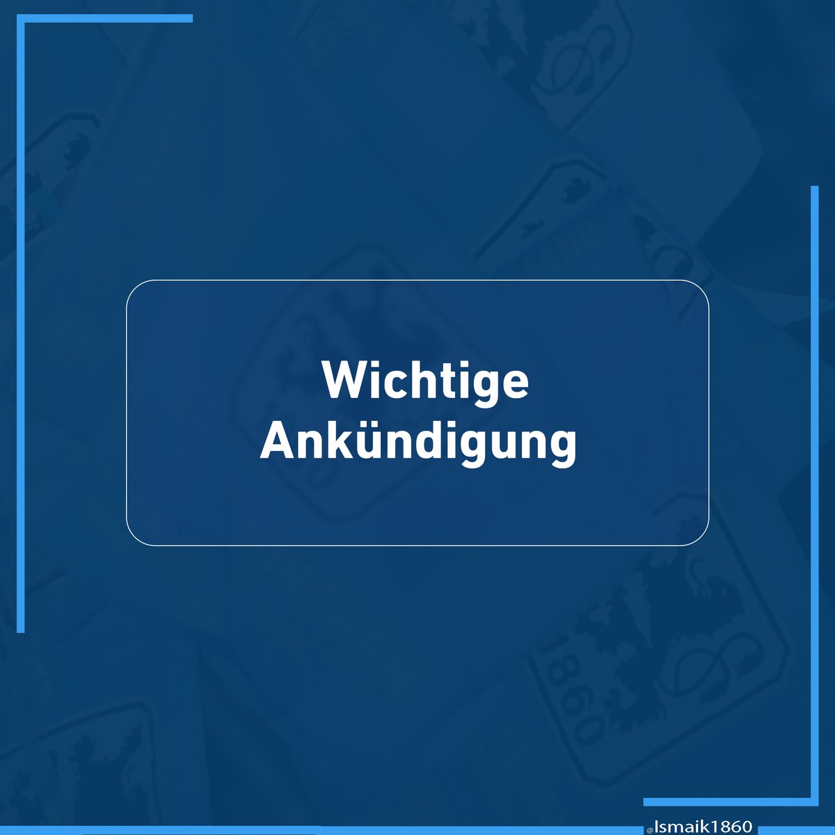 lsmaik 1860 Munich tweet media