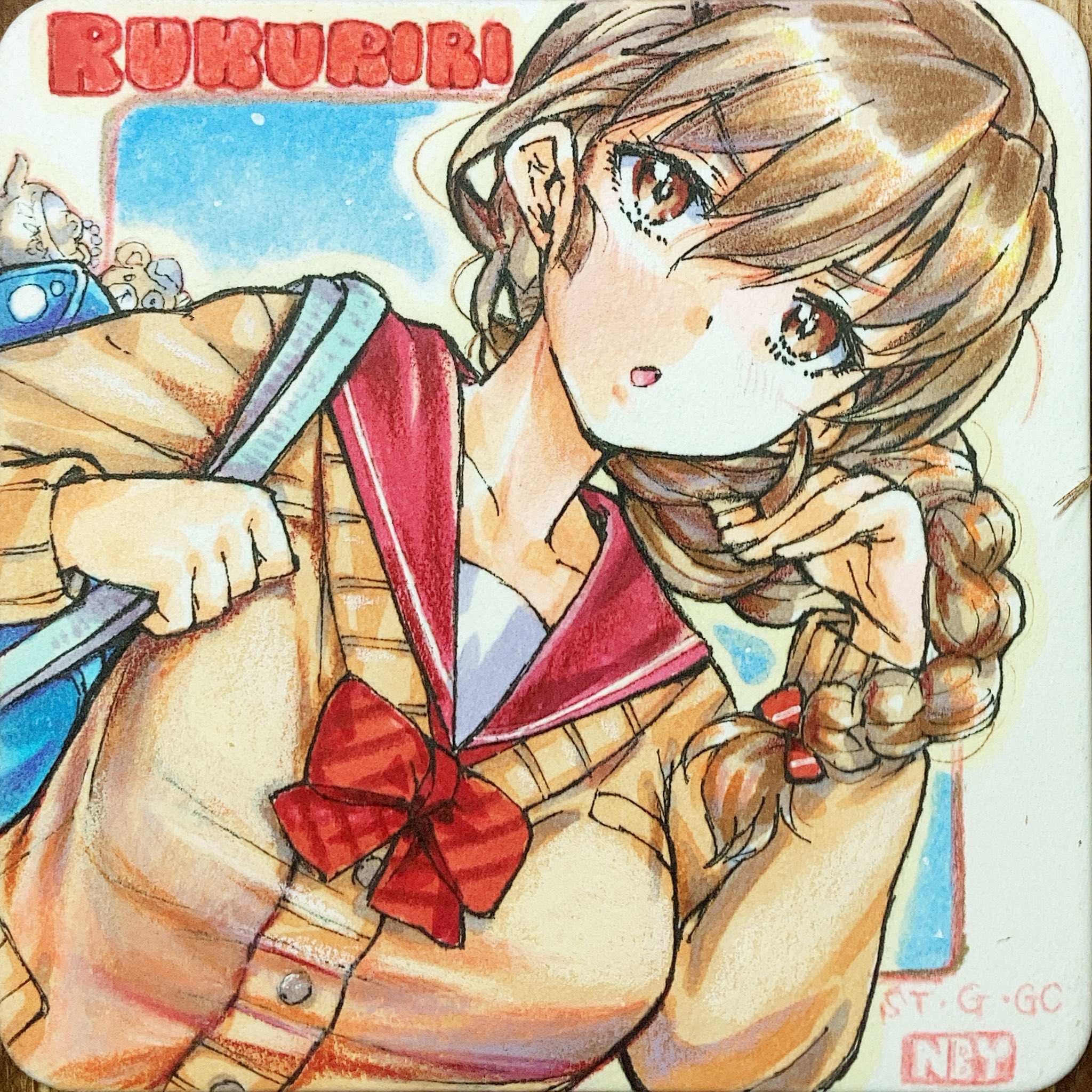 24時間以内に売れなければ300円❗方舟シリーズカラー原画作品