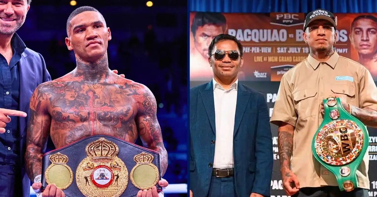 ESBRBoxing's tweet image. Would Conor Benn Beat Both Manny Pacquiao & Mario Barrios? 💥
#PacquiaoBarrios