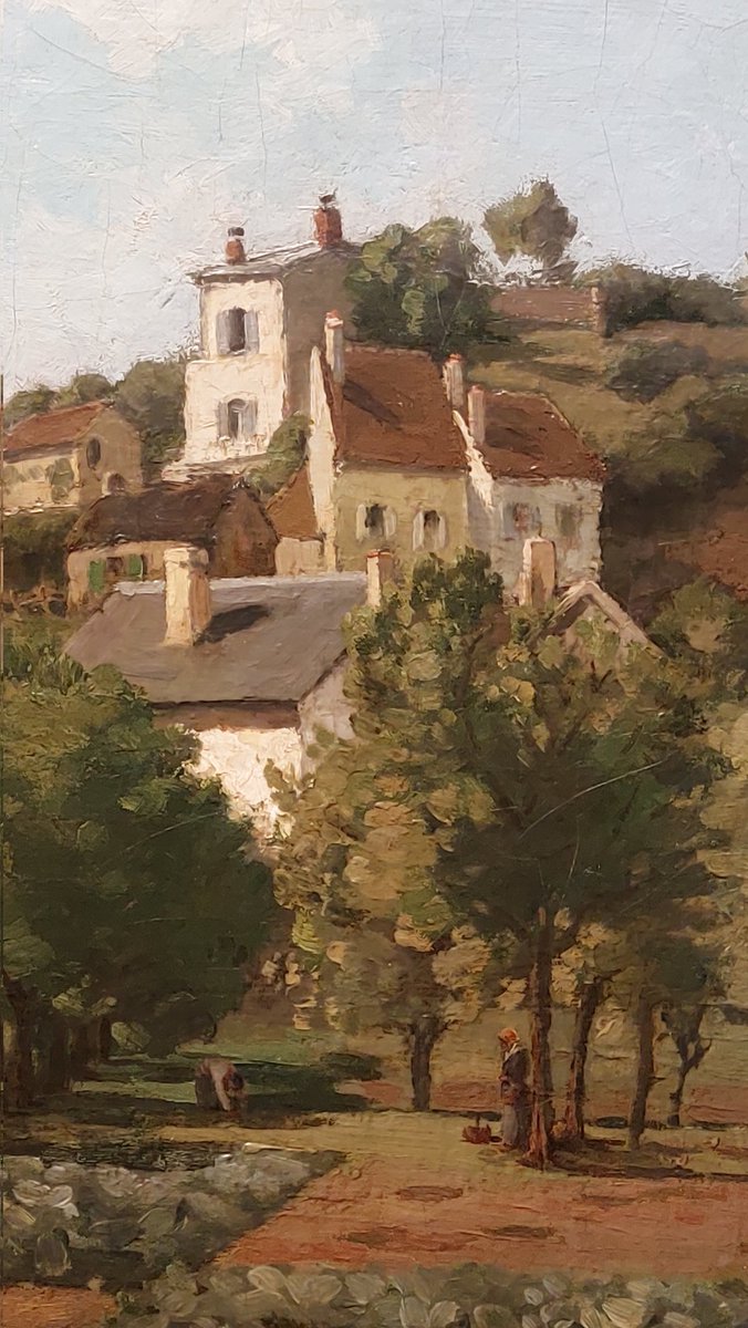 #Pissarro-Sonderausstellung im #Barberini in #Potsdam. 

(Seine Landschaften und ländlichen Sujets erzeugen ein wunderbares #summer_feeling.)