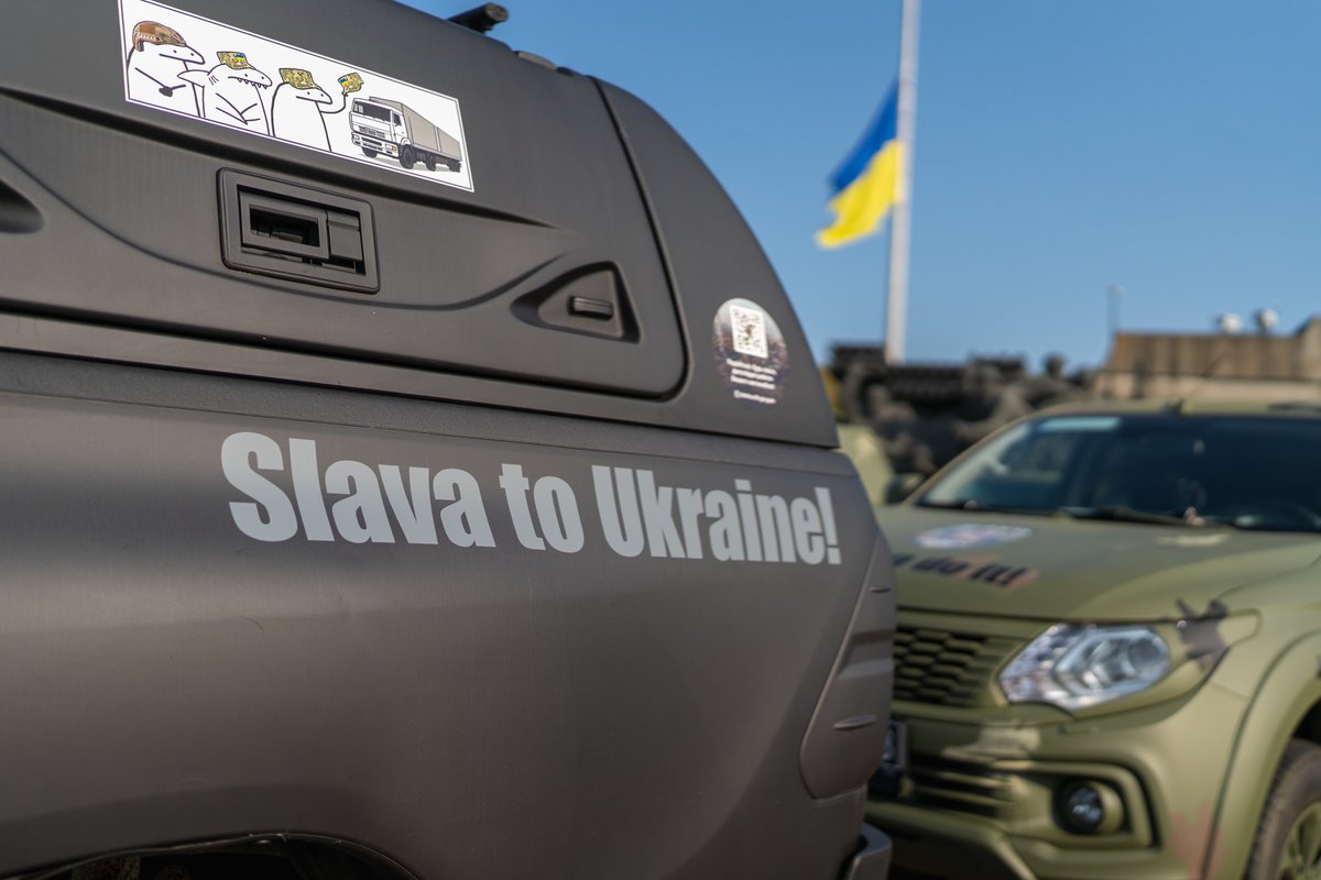 69thSB's tweet image. We stand with Ukraine 🇺🇦
Slava to Ukraine! ✊