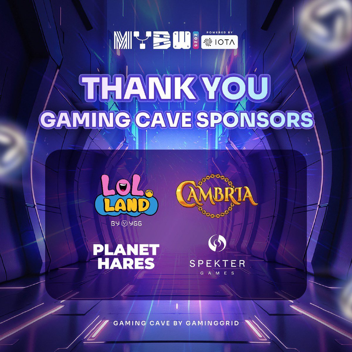 GamingGrid ๐ (@gaminggridx) on Twitter photo GamingGrid will be in charge of the Gaming Cave at <a href="/MalaysiaBCW/">MY Blockchain Week</a> !
๐ Kuala Lumpur | ๐๏ธ July 21โ22
Attending Game Partners: <a href="/LOLLandGame/">LOL Land</a> , <a href="/playcambria/">Cambria</a> , <a href="/0xhares/">Planet Hares | "Nobody Jackpot" Beta Testing</a> , <a href="/SpekterGames/">Spekter Games</a>
Catch us at the Gaming Cave booth โ swing by, play games, and score exclusive merch! ๐ฎ GamingGrid will be in charge of the Gaming Cave at <a href="/MalaysiaBCW/">MY Blockchain Week</a> !
๐ Kuala Lumpur | ๐๏ธ July 21โ22
Attending Game Partners: <a href="/LOLLandGame/">LOL Land</a> , <a href="/playcambria/">Cambria</a> , <a href="/0xhares/">Planet Hares | "Nobody Jackpot" Beta Testing</a> , <a href="/SpekterGames/">Spekter Games</a>
Catch us at the Gaming Cave booth โ swing by, play games, and score exclusive merch! ๐ฎ