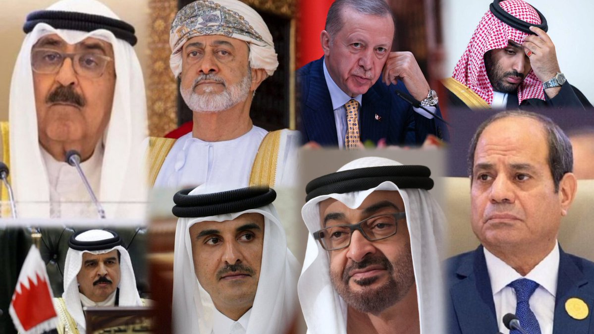Banoo_omreh's tweet image. This image show the slaves of the bloodthirsty Israeli regime, not the rulers of Islamic countries, slaves who will forever bear the shameful mark of #Gaza on their foreheads.
Gaza is starving; people of the world, hear their cries...