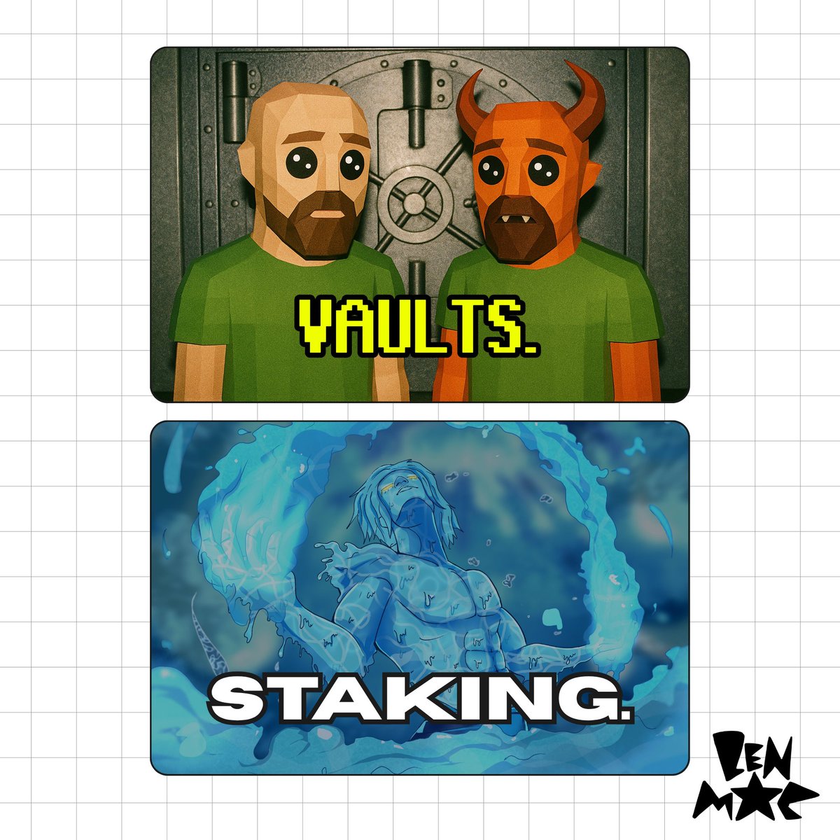 What can save NFTs?

In my last post, I described how NFTs often end up as vehicles for token airdrops only to be left dying afterward. 

Now, two projects on HyperEVM are taking a fresh approach.

1⃣ Vaults by @BaldBrothers_

They introduced a new concept where it's possible to