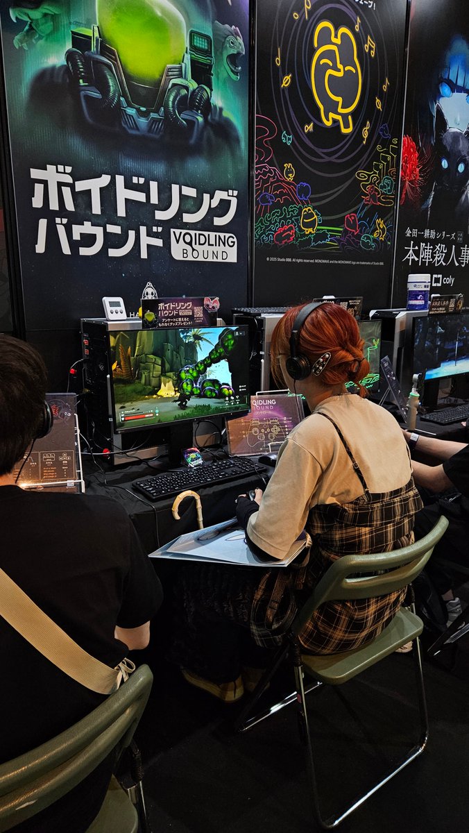 VoidlingBound's tweet image. #BitSummit Public Day 2 ! Incredible experience, thanks to everyone that came to our booth and tried our game this weekend.

Special thanks to @wearegraph for hosting our game! Such a cool team!

See you next year?! :D

#BitSummit13th #ビットサミット