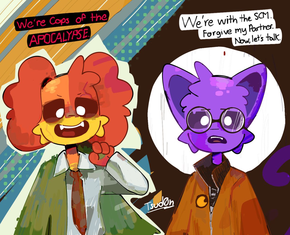 Playtime's finest
#SmilingCritters 
#DiscoElysium