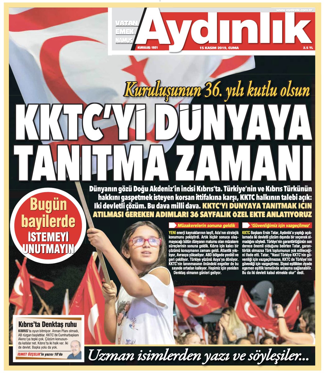 kaanarslanKA's tweet photo. Kıbrıs Barış Harekatı'nın yıl dönümünde atılacak en büyük adım Kuzey Kıbrıs Türk Cumhuriyeti'ni (KKTC) dünyaya tanıtmaktır.

İsrail ve ABD'nin bölgedeki saldırgan planlarına verilecek en önemli yanıt bu olur.

#KıbrısBarışHarekatı https://t.co/jROMDLznBa