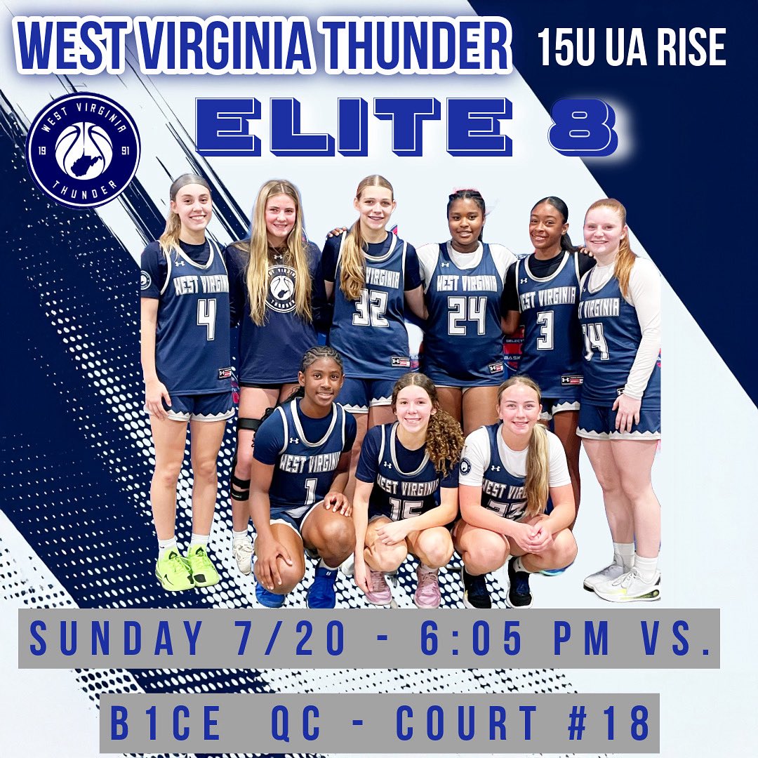 Update: Check us out in the Elite 8 tonight (Sunday 7/20 at 6:05 PM) in Manheim!! 🏀