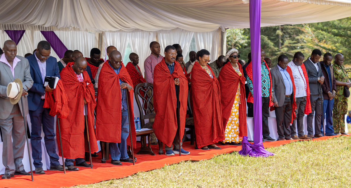 HonWetangula's tweet image. Currently attending a church service at the Ilchartuiyani Church of God in Transmara West Constituency, Kilgoris.
It is always refreshing to step away from the routine of parliamentary business and spend time in prayer, fellowship, and meaningful conversation with the people we…