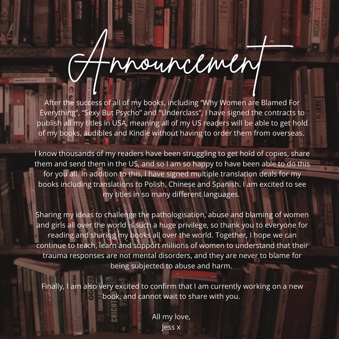 DrJessTaylor's tweet image. I have LOTS of news! 📚❤️🥳
Books, books, and more books!
Especially for my US readers, too 🇺🇸