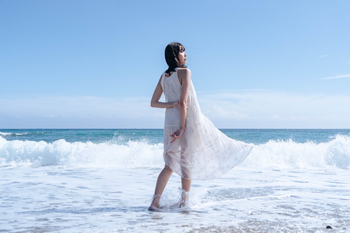 Plamarks's tweet image. 波音にほどけて