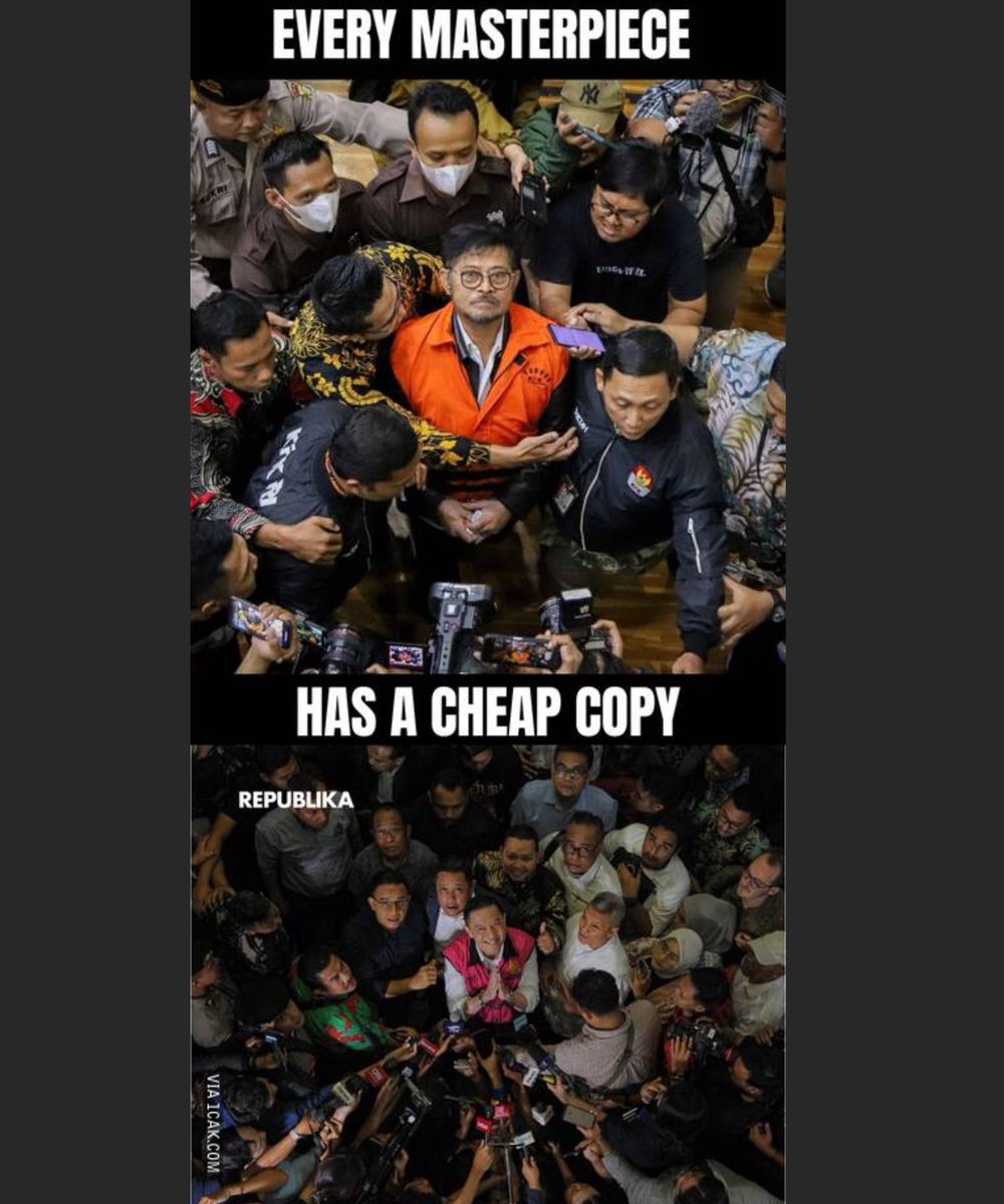 onecak's tweet photo. Mereka mencoba mereplika sebuah masterpiece https://t.co/7nE7NjnIej https://t.co/9NUoT8g0k8