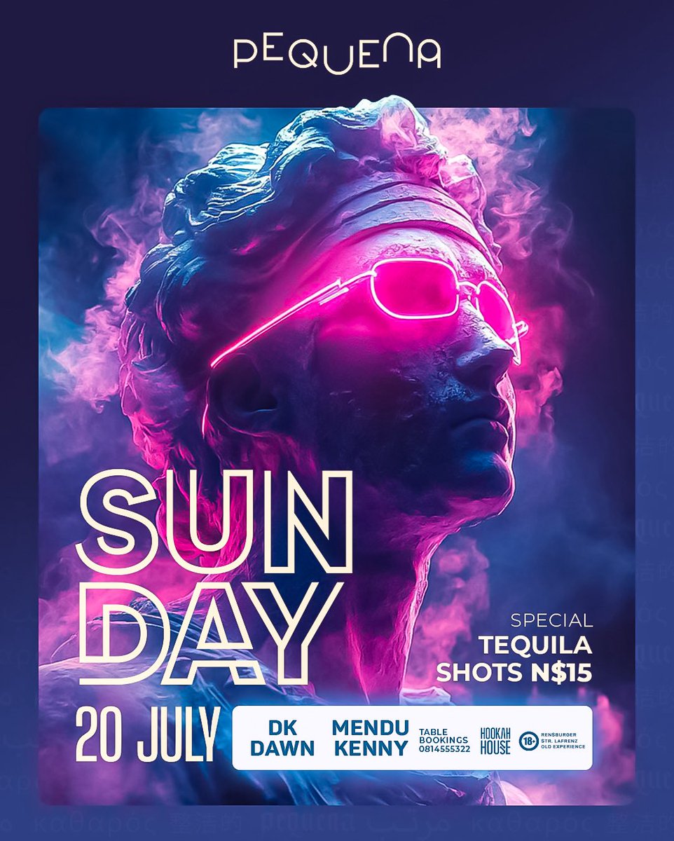 PequenaNamibia's tweet image. What’s better than a Sunday chill at Péquena Lounge? 🍹🎶 Drinks poured, vibes soaring, and the music just right. #SundayFunday #PéquenaMagic