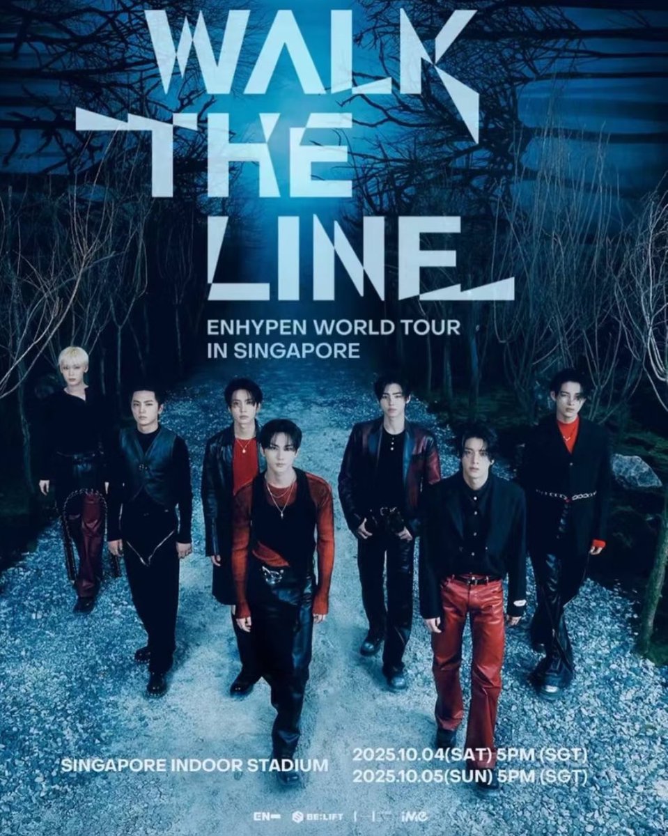 open reservation ticket enhypen walk the line in singapore

standing queue within 150
dm for detail ✓

#WALKTHELINE_IN_SINGAPORE