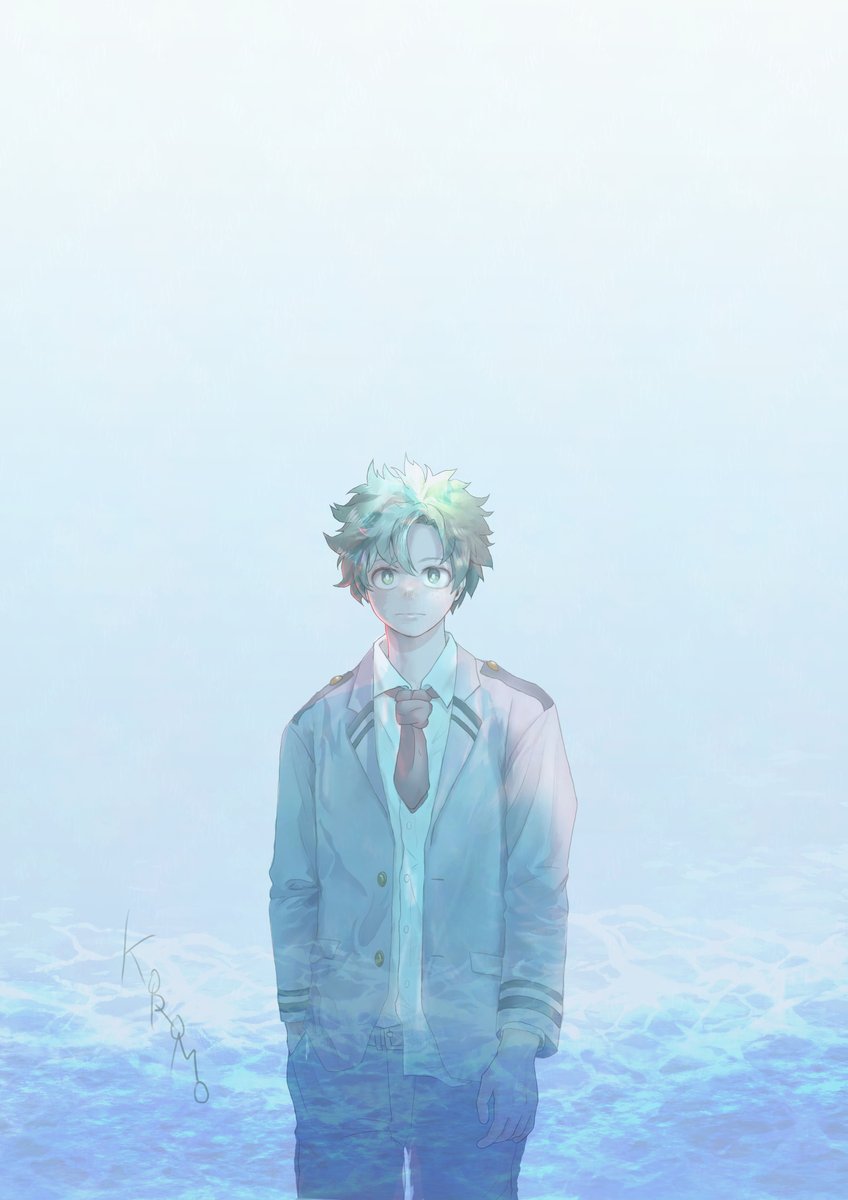 蒼光の中。
#緑谷出久 #Izukumidoriya