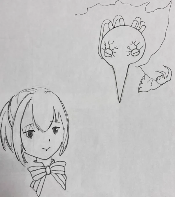 母の描いたイラスト、マジでかわいいかも…。 