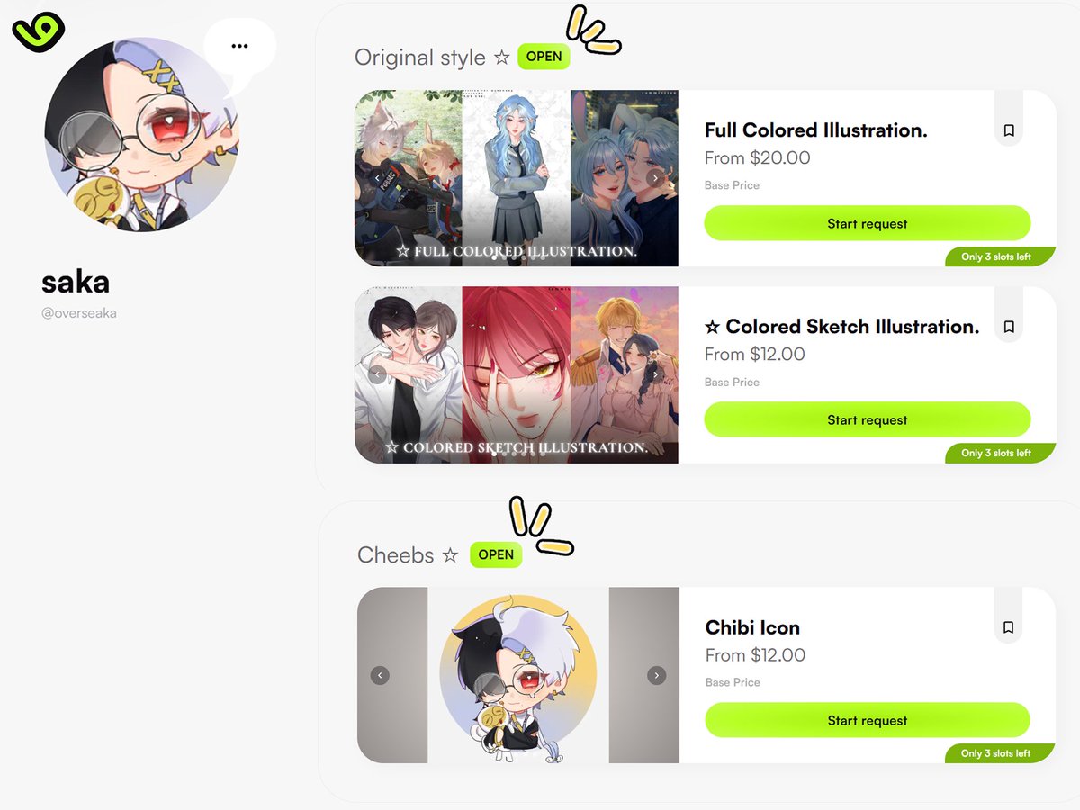 overseaka's tweet image. RTs & ❤️ are highly appreciated!
📝 OPEN COMMISSION
Hello! my commission are available on VGen! if you are interested, please send request to my Vgen or contact me through DM. Thank you!
each service is only for 3 slot!
vgen: vgen.co/overseaka
#VGenComm #VGenOpen