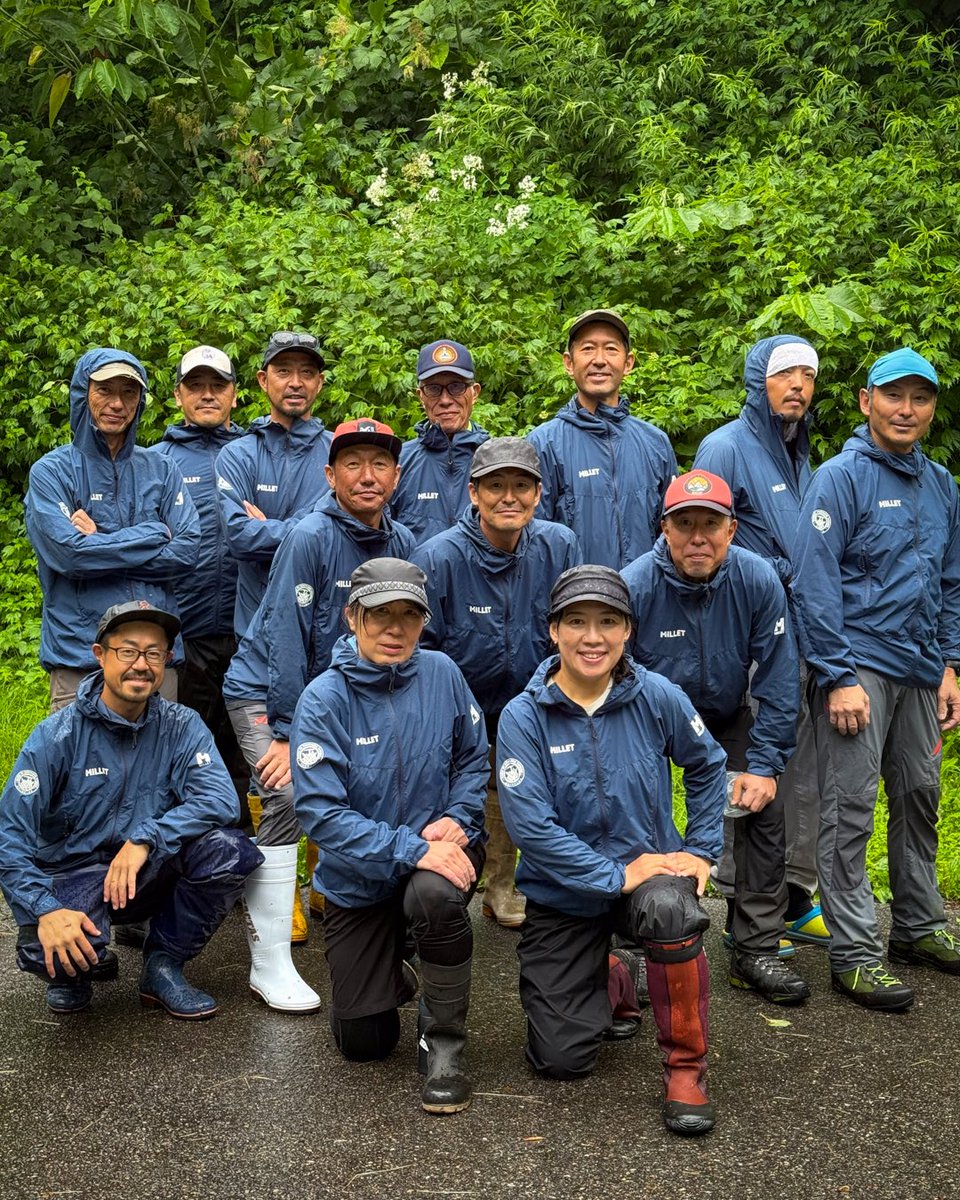 Millet_jp's tweet photo. #MILLET #ミレー #MILLETpartner #白馬山案内人組合 #登山道整備 #ミレーマウンテン https://t.co/E3uM5TGI6w
