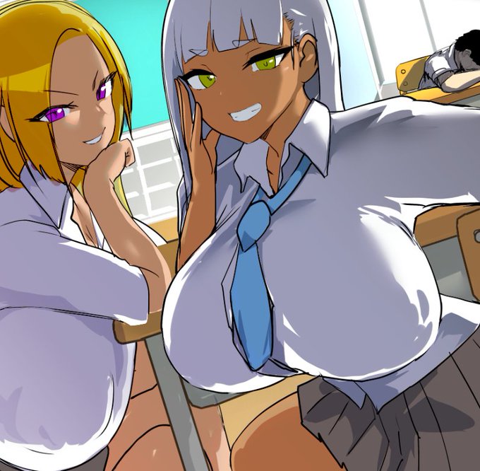 織姫ことみ 淫妖術師として 神話の織姫の血を引く少女…であるが その定めに反発し、不良ギャルサークル 通称VB-5(ヴィヴィットビック5)の リーダーとして恐れられている! 学園最強の不良ギャル その名を聞けば誰もが震える…! 今描いてる新刊の次の巻で取り巻き4人も出そうかな〜