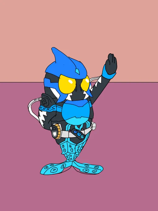 土用の丑の日って 実質俺が主役ってことで いいですよね? #仮面ライダーオーズ #うなぎ